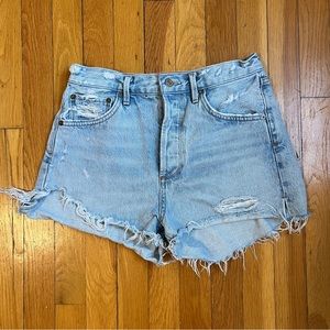 [SOLD] AGOLDE Jaden High Rise Shorts